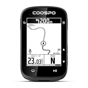 COOSPO　サイコン　CS600　GPS　2.4 カラータッチスクリーン COOSPOのカラータッチパネルサイコンCS600デビュー